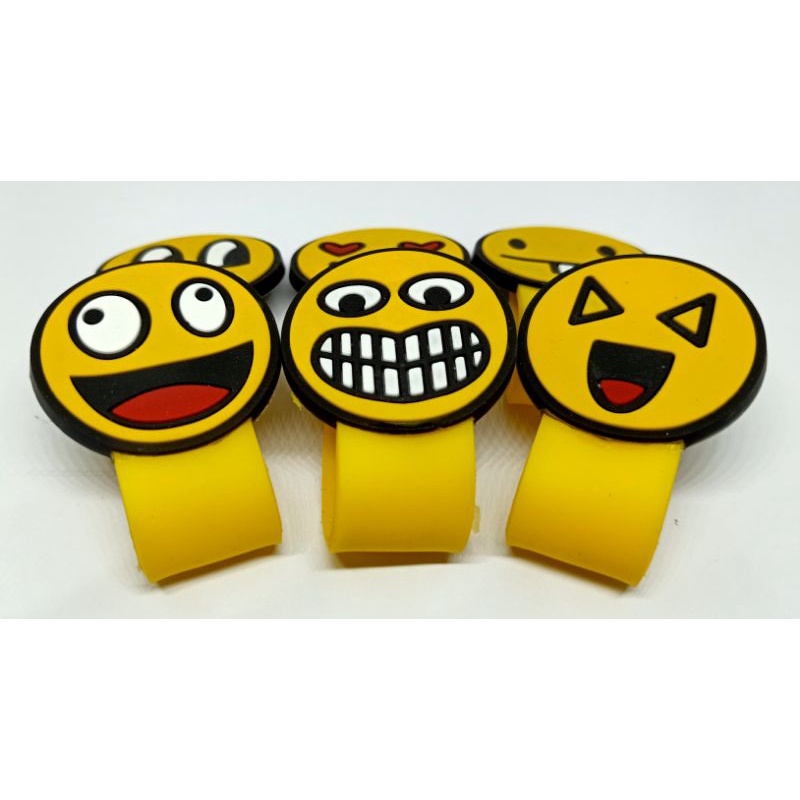 SMILEY | EMOTICON - Klip kabel / Penjepit Kabel / Pengikat Kabel