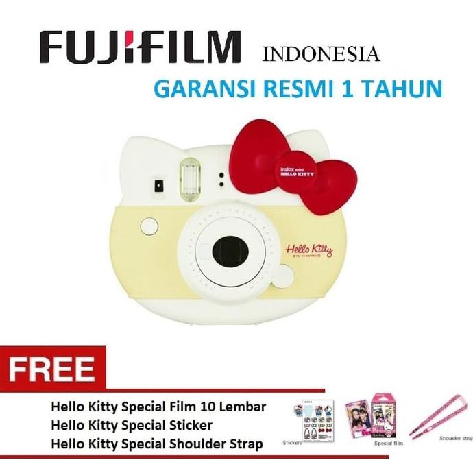 ORIGINAL - Fujifilm Instax Mini 8 Hello Kitty Limited Edition Kamera