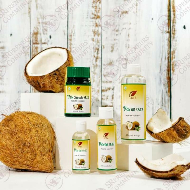 

VCO SR12/MINYAK KELAPA ASLI/MINYAK SEJUTA MANFAAT/BPOM