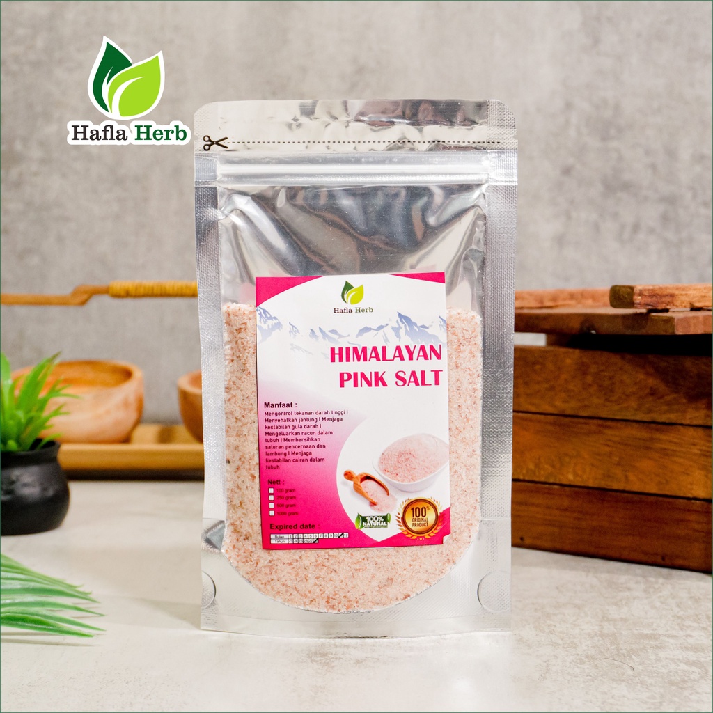 Garam Himalaya Original 250 gram Asli Organik Garem Himalayan Salt Himsalt Organic MPASI