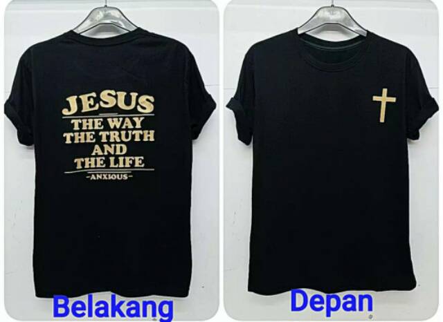 Kaos Rohani JESUS THE WAY UK M. L. XL