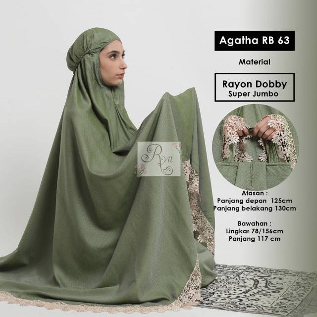 Agatha RB 02 Renda Rhayanh Mukena