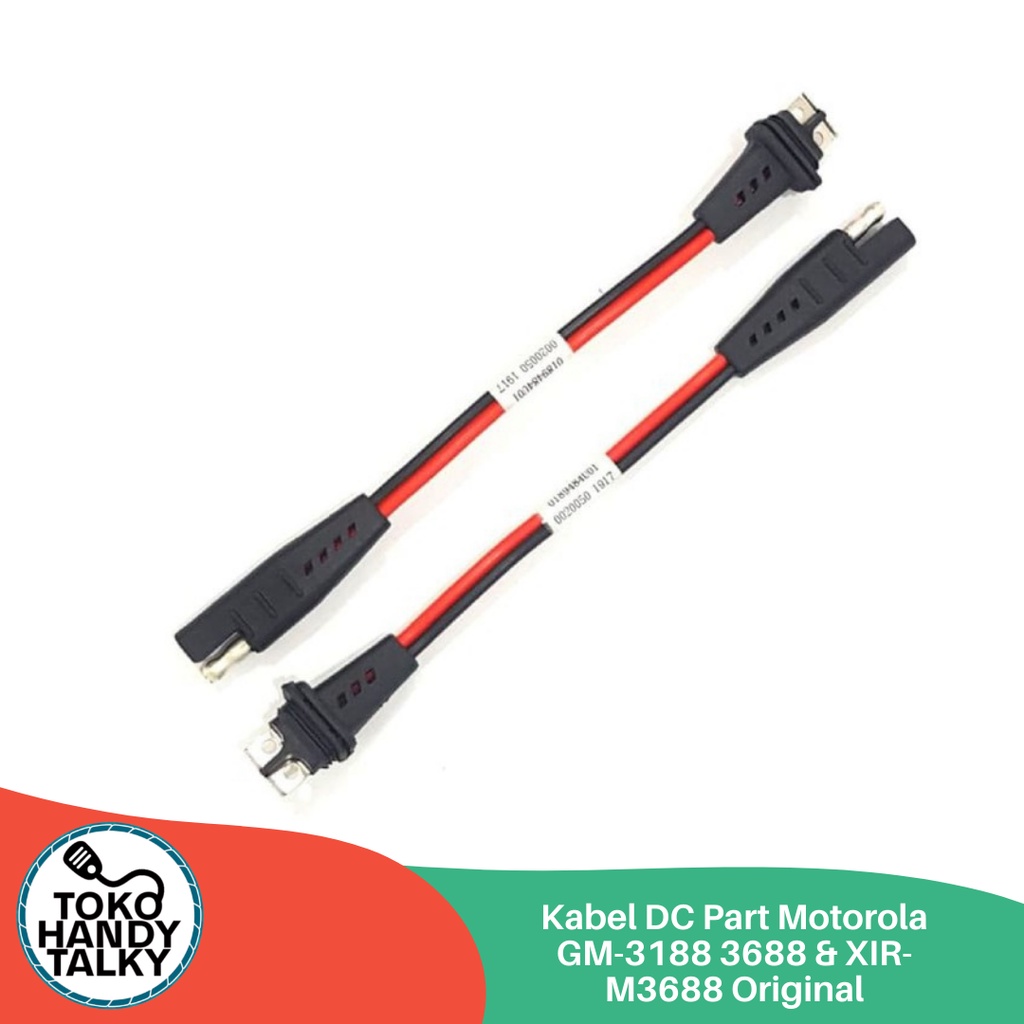 KABEL DC PART MOTOROLA GM-3188 3688 &amp; XIR-M3688 ORIGINAL