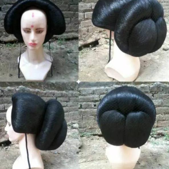 Recomended.. Wig.sanggul/sanggul wig.sanggul praktis