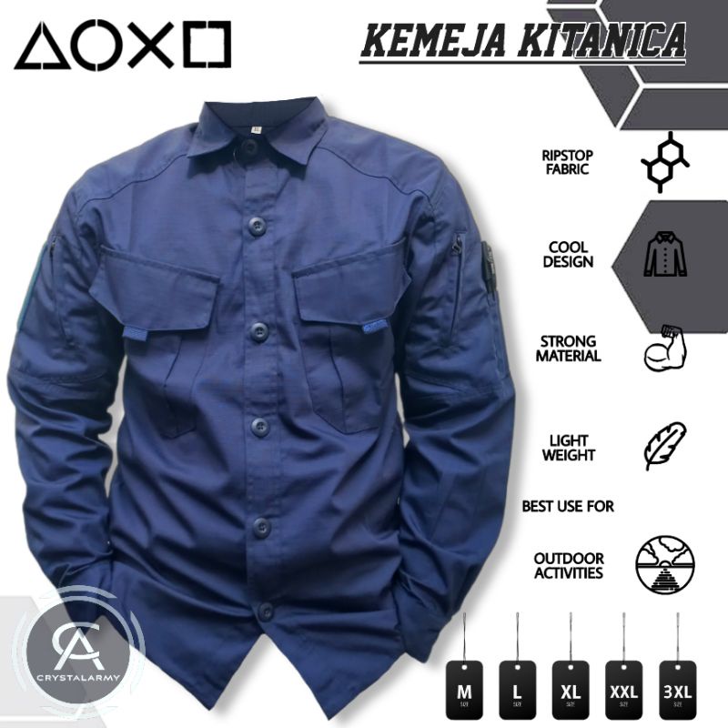 kemeja tactical KTNC - kemeja formal - kemeja parka tactical - kemeja lapangan