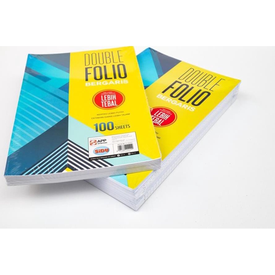 

Kertas Folio Bergaris