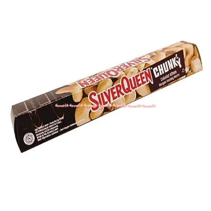 Silverqueen 100gr Chuncky Bar Coklat 100gr Silver Queen Chuncky Bar White  Orange Chocolate Chunkybar