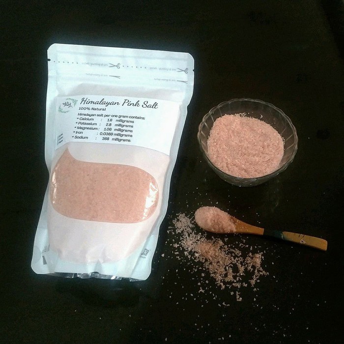 

Promo Spesial - Garam Himalaya Halus / Himalayan Pink Salt / Himsalt Pakistan 1 Kg