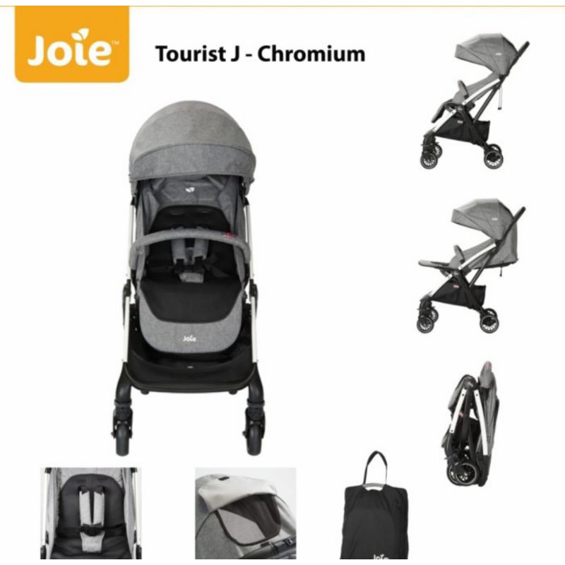 Joie Stroller Tourist J / Kereta Dorong Bayi Joie Tourist ( J ) - Black