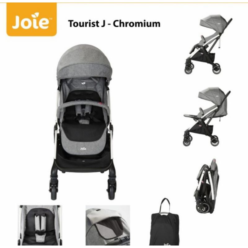 Stroller Joie Meet Tourist G w/ RC &amp; Adapt / Kereta Dorong Bayi