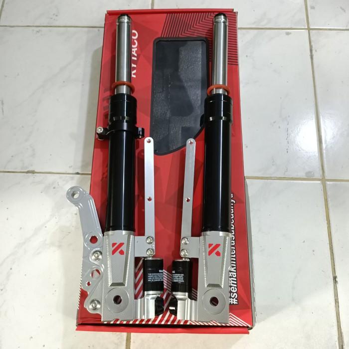 Shock Ktc Depan Suspension Aerox 155 New Connected Aerox 155 Lama Ktc 92