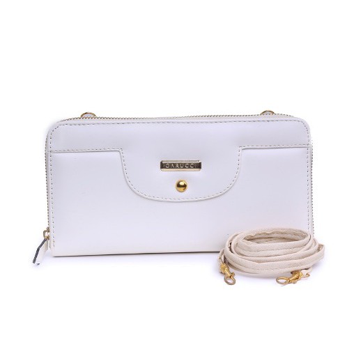 Dompet Wanita Putih Cantik / Tas Dompet Kecil Pesta Main Perempuan G