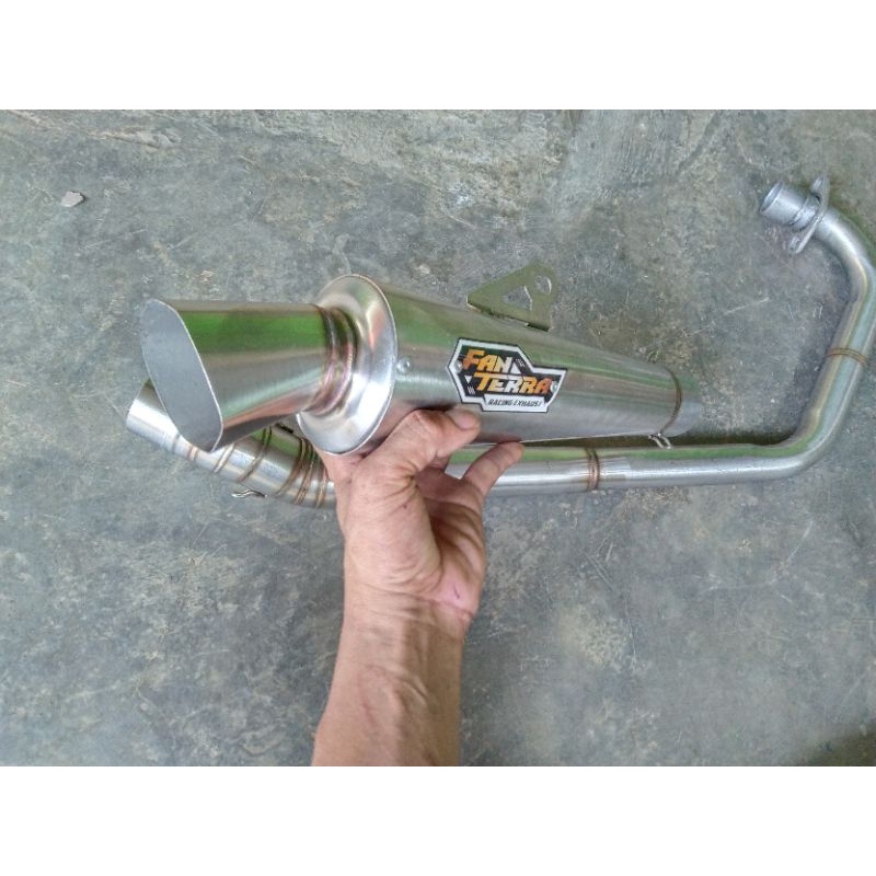 knalpot fanterra corong segienam pipa paten MP GL CB tiger