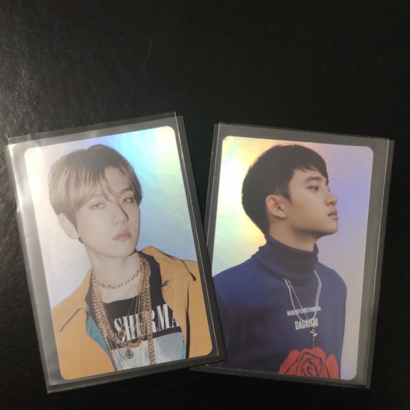 EXO baekhyun d.o hologram tempo sticker pc