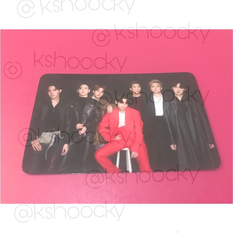 (BOOKED) PHOTOCARD BENEFIT KTOWN DICON BTS
