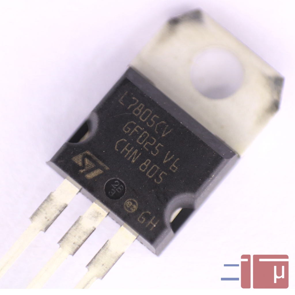 IC Voltage Regulator L7805CV 7805 Original ST
