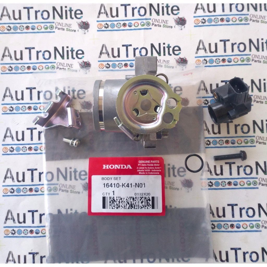 Throttle Body Set 16410-K41-N01 Original Honda Blade Supra X 125 FI 16410K41N01