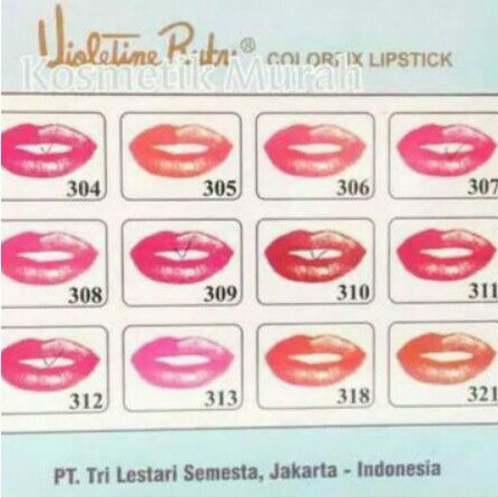 Lipstik colorfix violentine Ruby