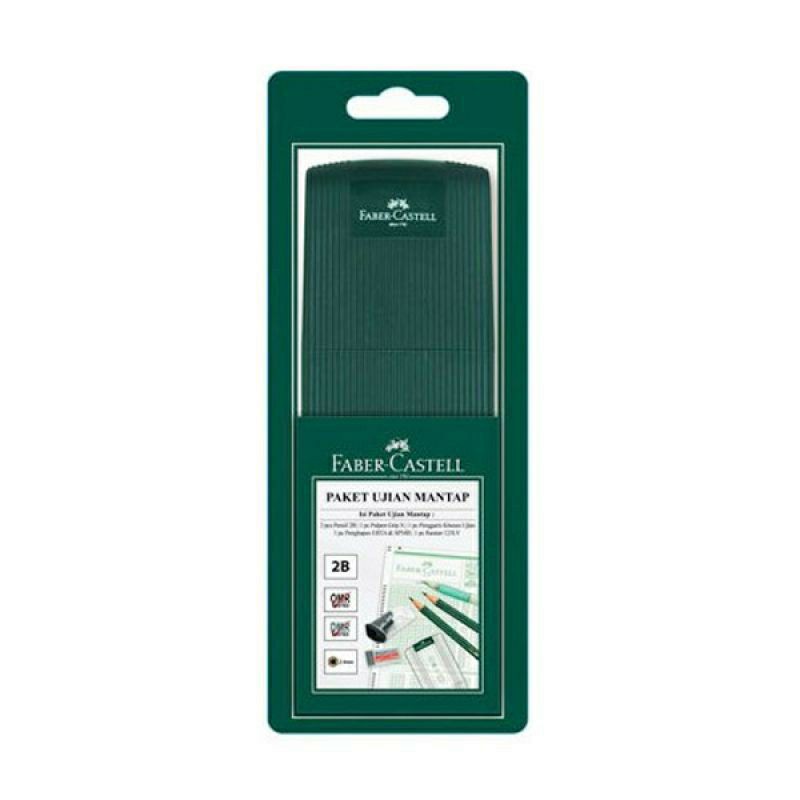 

Tempat pensil FABER-CASTELL paket ujian mantab original fabercastell