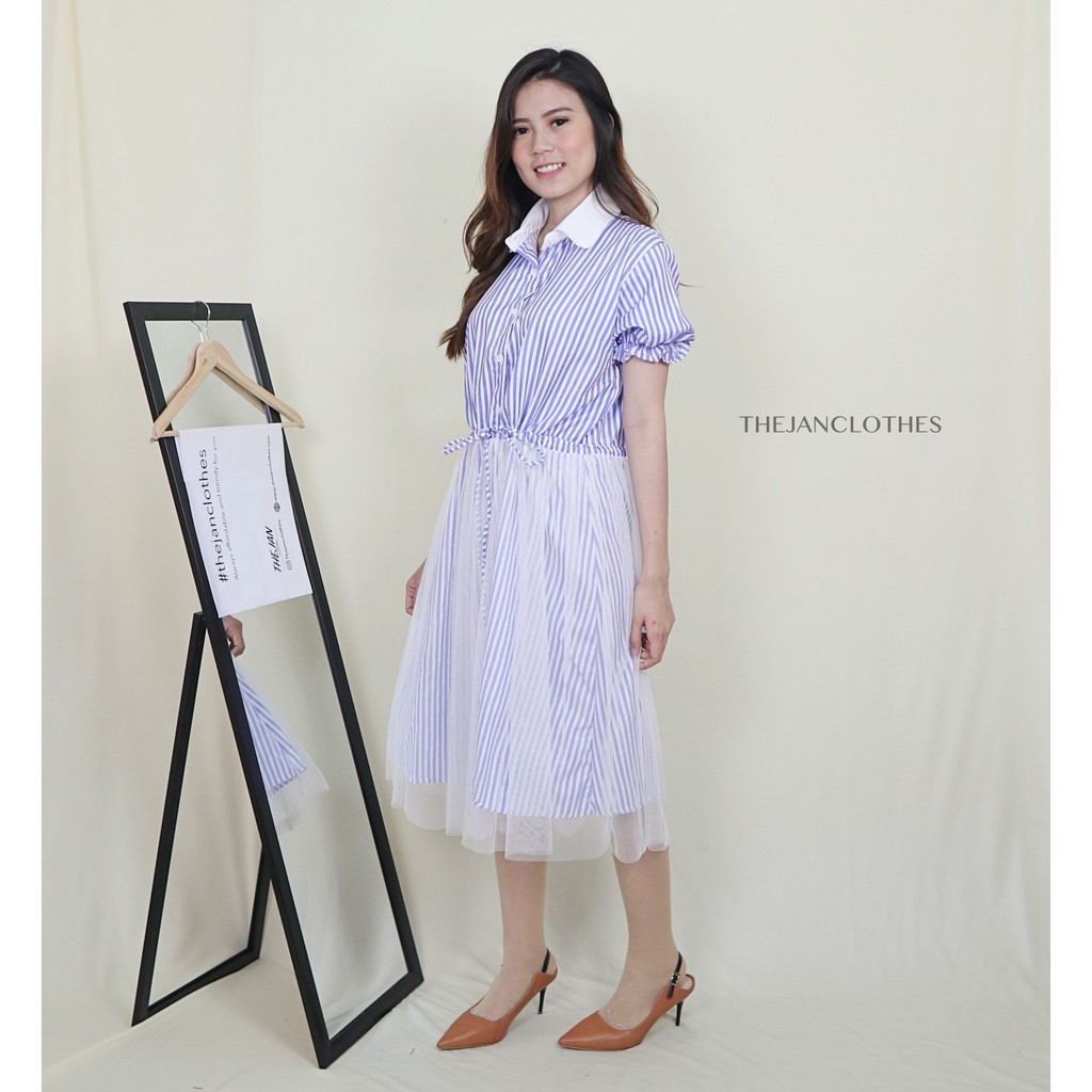 Dress prelly stripe - Thejanclothes