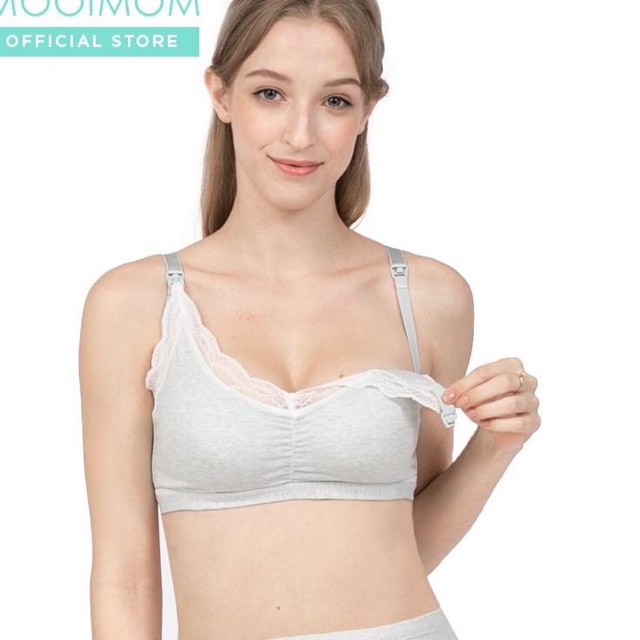 Mooimom - Lace Wireless Maternity &amp; Nursing Bra