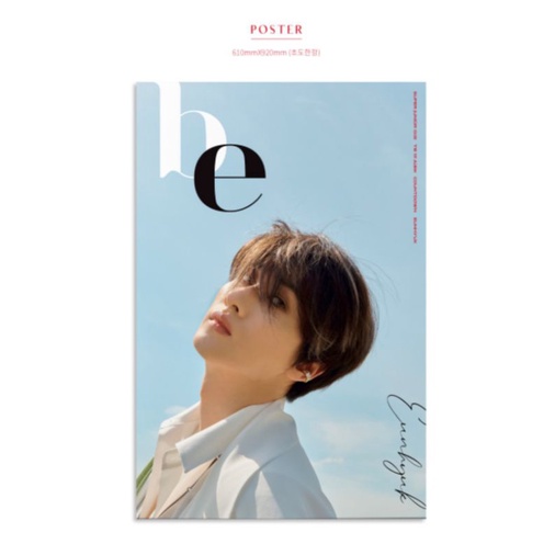 POSTER BE EUNHYUK OFFICIAL COUNTDOWN ALBUM + TUBE