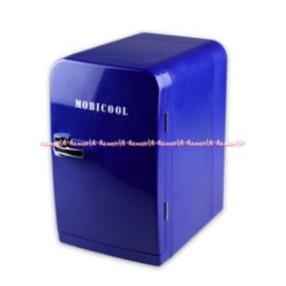 Mobicool F05 Box Pendingin & Penghangat Portabel 5L Kulkas Mini Untuk Di Mobil Biru Kapasitas