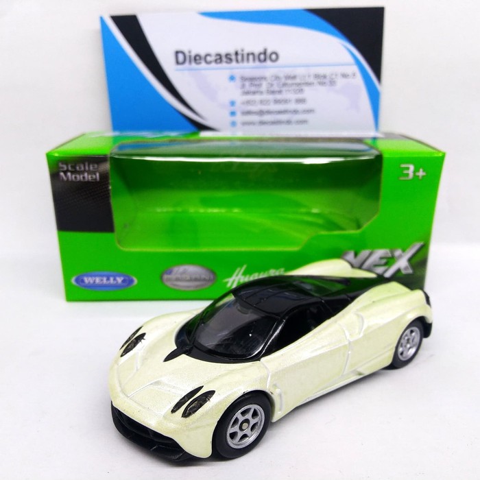 Welly Nex 1:60 Pagani Huayra, Putih