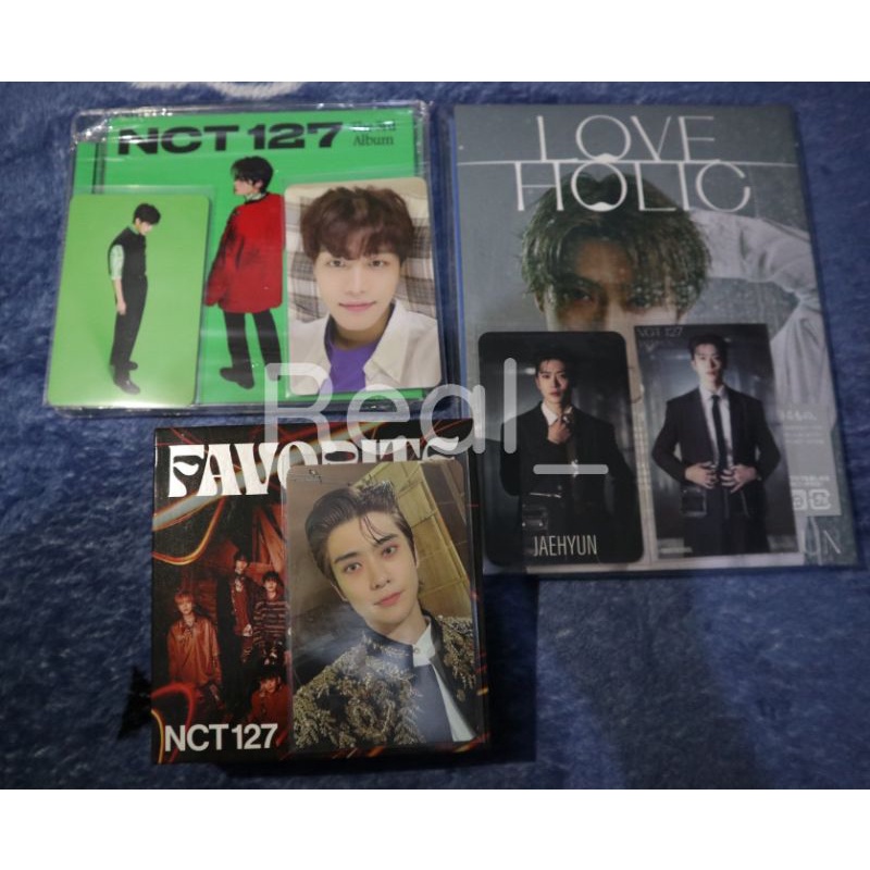 Album Loveholic Jaehyun, Kihno Favorite Jaehyun, Jewel Sticker Jaehyun Taeil