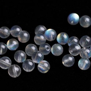 5A Cahaya Biru Alami Moonstone Kristal  Kuarsa Manik 