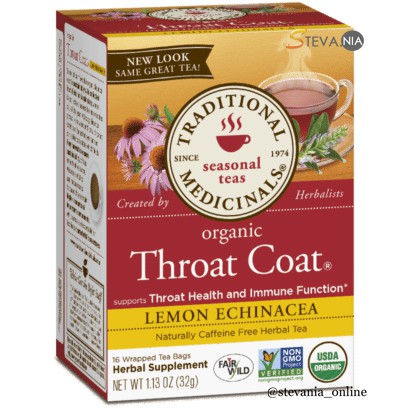 

Traditional Medicinals Throat Coat Lemon