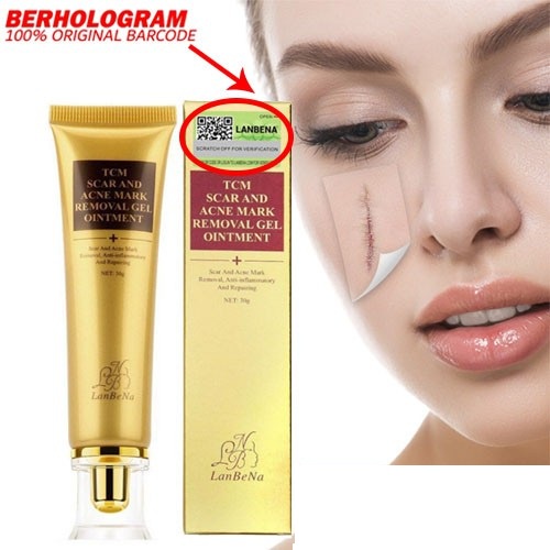 Beauty Jaya -TCM SCAR and ACNE REMOVAL gel ointment Penghilang Bekas Luka,Obat Jerawat Bopeng