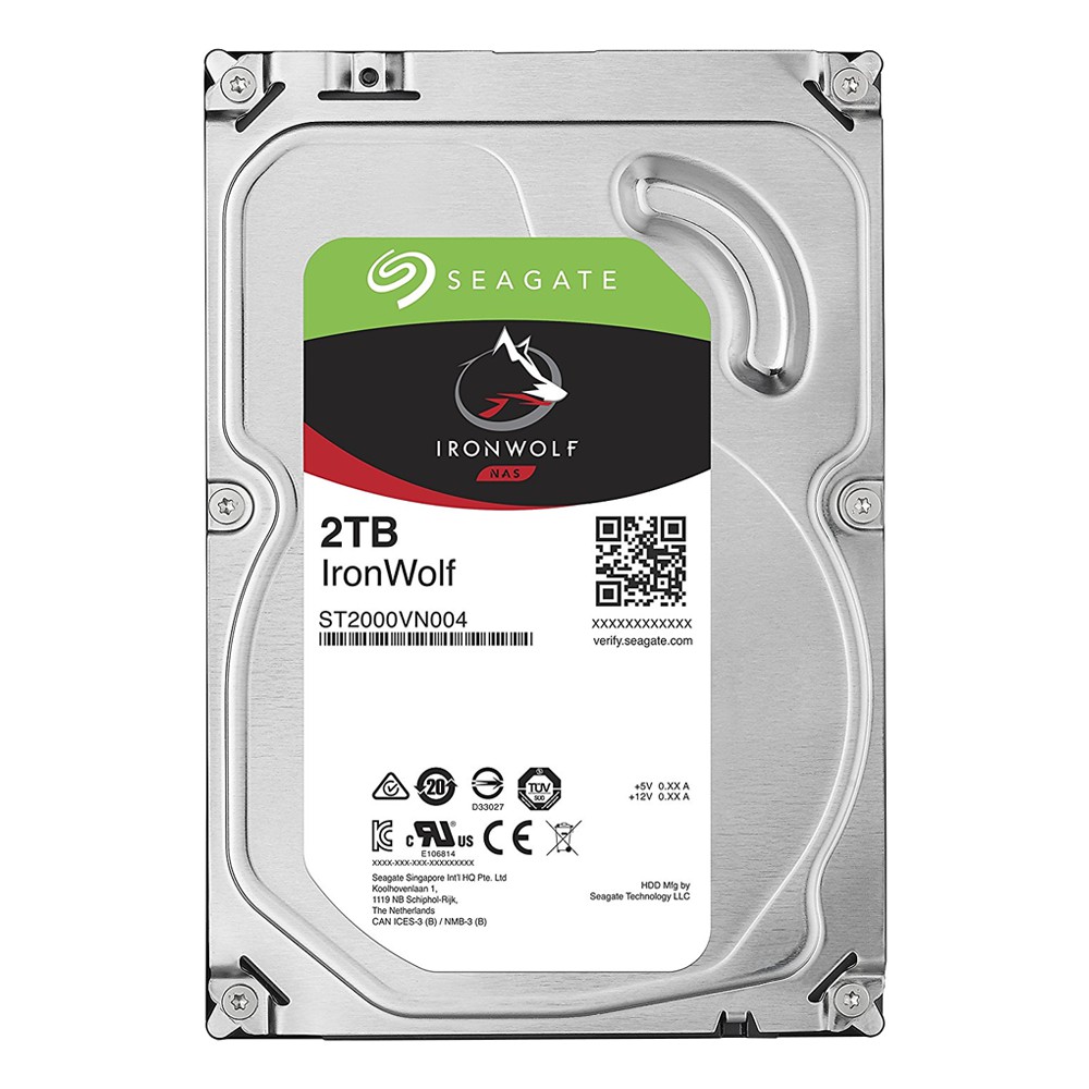 Harddisk Seagate 2TB For NAS - IronWolf Series