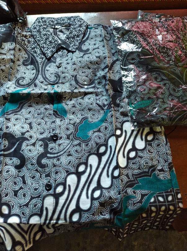 Baju Batik Couple Keluarga Seragam Kondangan Kemeja Batik Gamis Blouse Tunik Batik Set Keluarga Anak