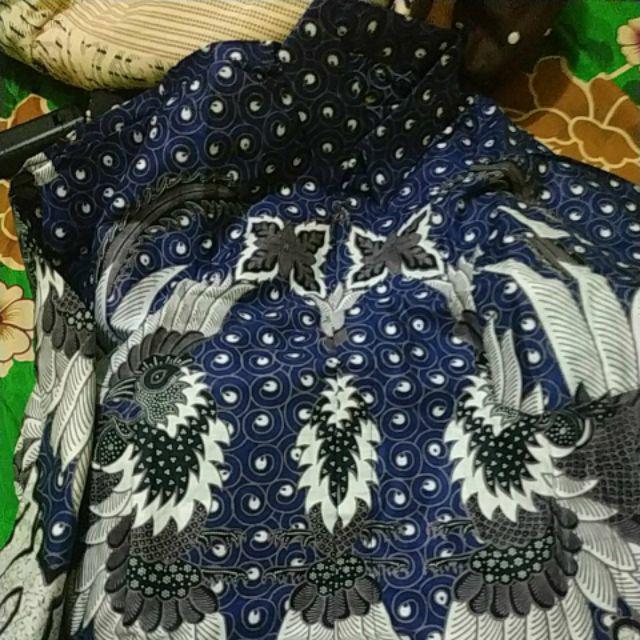 Promo Asli Risna Batik Jumbo Hrb093 Kemeja Batik Pria Panjang Premium M L Xl Xxxl 3l 4l 5l  Batik