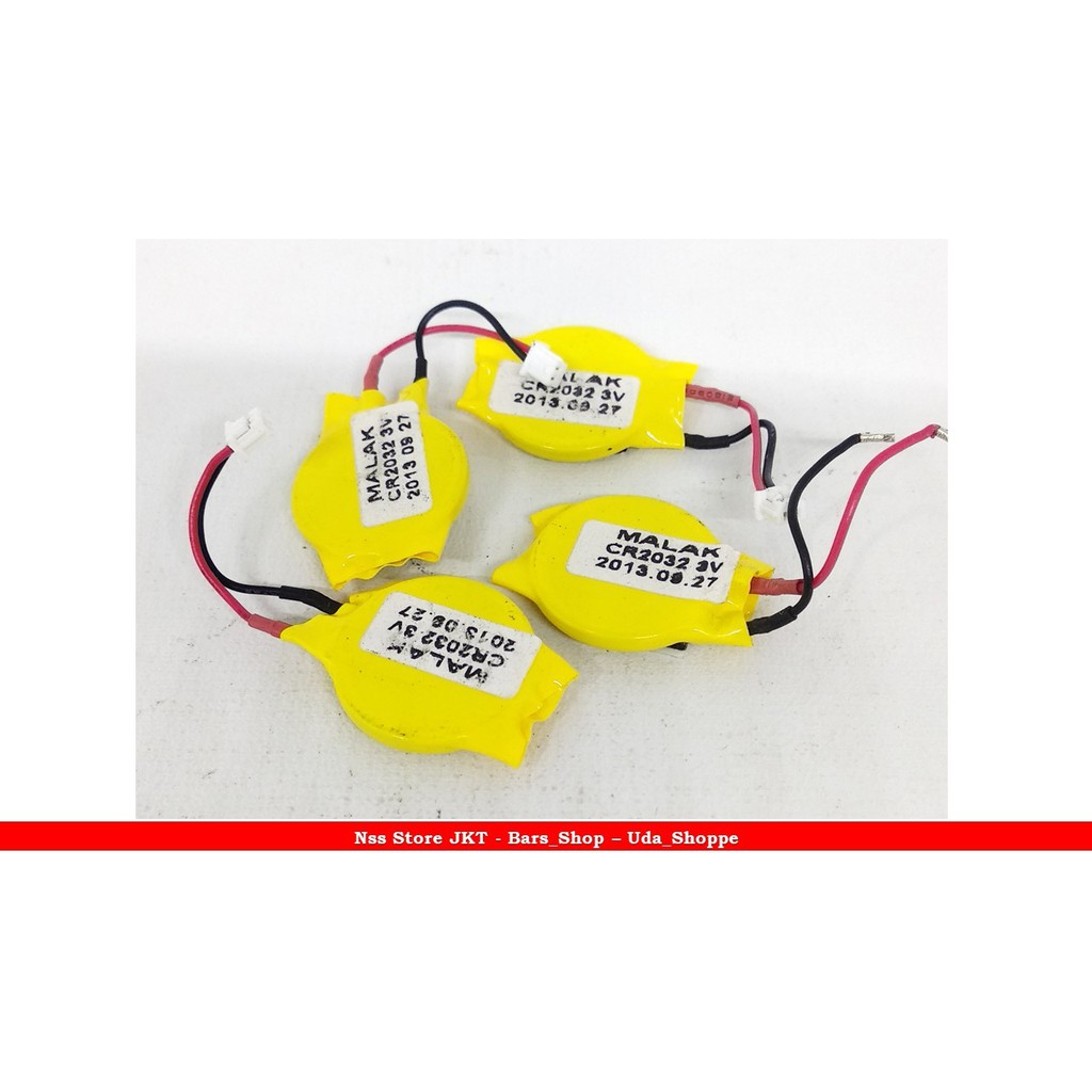 Jual Baterai Bios Battery Cmos Laptop Notebook Tipe Kabel 3 Volt