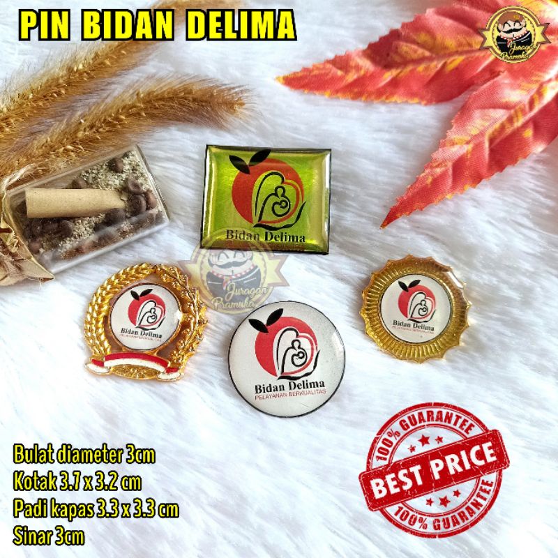 PIN BIDAN DELIMA