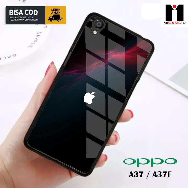 Case OPPO A37 / A37F - Casing OPPO A37 / A37F Fashion Case Terbaru 2022 MI.CASE [ LOGO IP ] Soft Cas