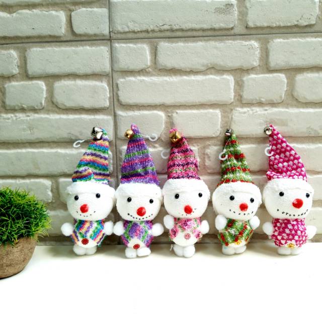 SNOWMAN HIASAN NATAL MURAH DEKORASI AKSESORIES CHRISMAS MURAH