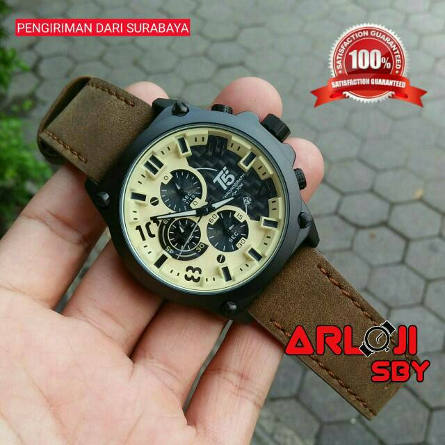 JAM TANGAN PRIA T5 H3479 CHRONOGRAPH 0RIGINAL