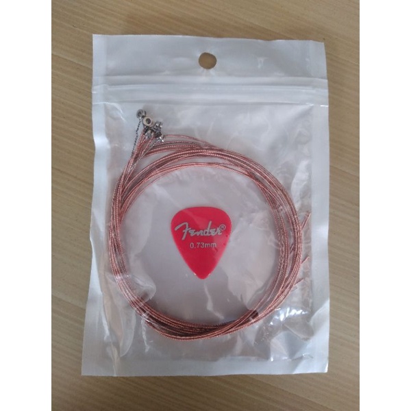 Senar D'addario Unpack 0.10 gratis pick gitar