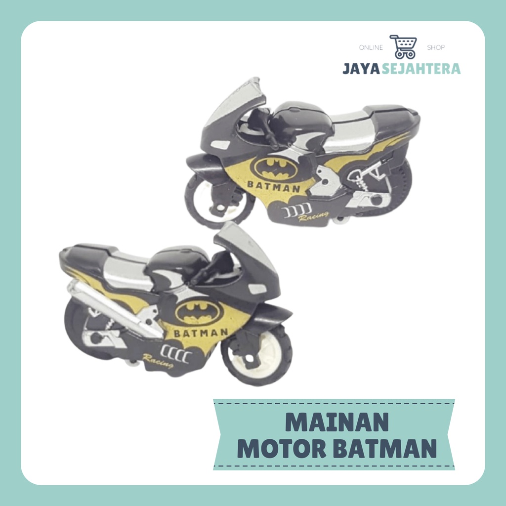 MOTOR BALAP BATMAN mainan edukasi anak sepeda spin go mini auto moto GP murah