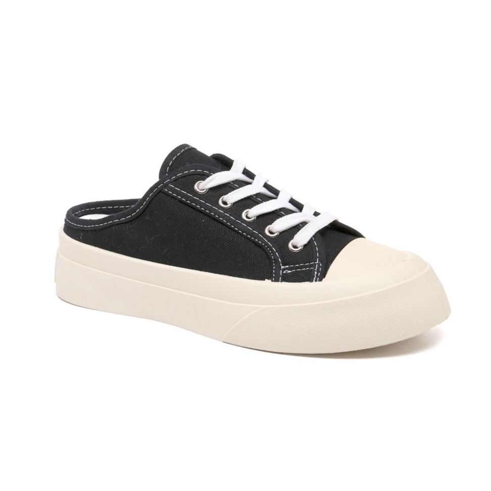 PVN Taeyong Sepatu Sneakers Wanita Sport Shoes White 103-Shotaro - Black