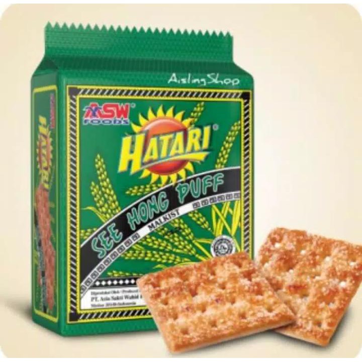 

Store Snack Hatari Malkist See Hong Puff Original 260 gram / Biskuit / Snack Gandum /Aneka Snack