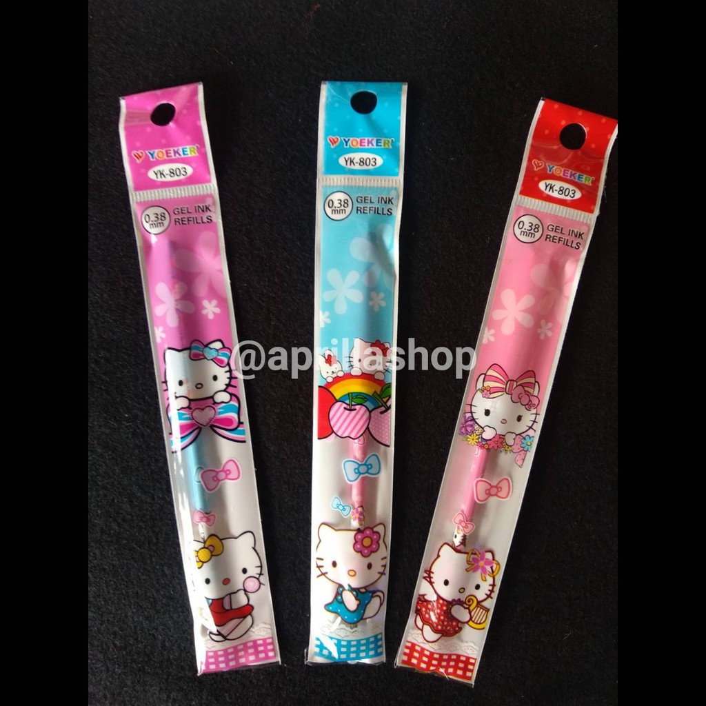 

isi pulpen gel / refill gel eceran murah 0.38mm ujung lancip ( 1 pcs )