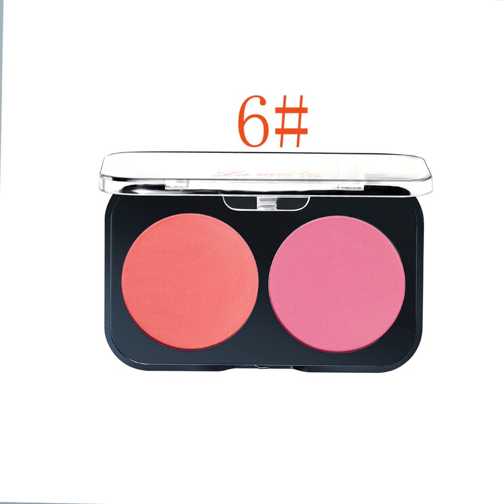 LAMEILA Palet Blush On 6 Warna Mineral Pigment Blusher Powder LS 5006