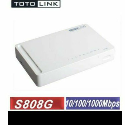 Totolink S808G Switch Hub 8port Gigabit 10/100/1000mbps