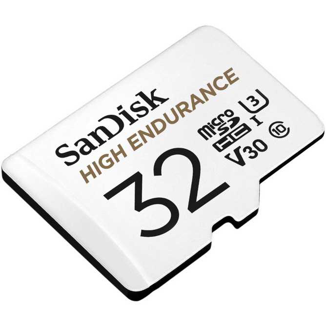 MLNSHP SanDisk High Endurance micro SD Card C10 U3 V30 (100MB/s) - SDSQQNR