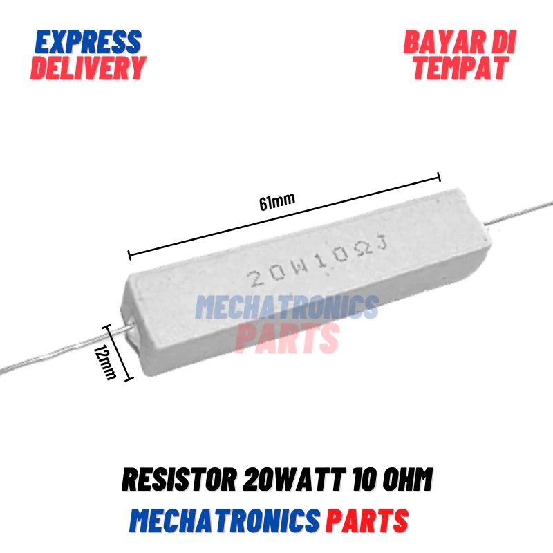 [PAS-9363] RESISTOR 20WATT 10OHM