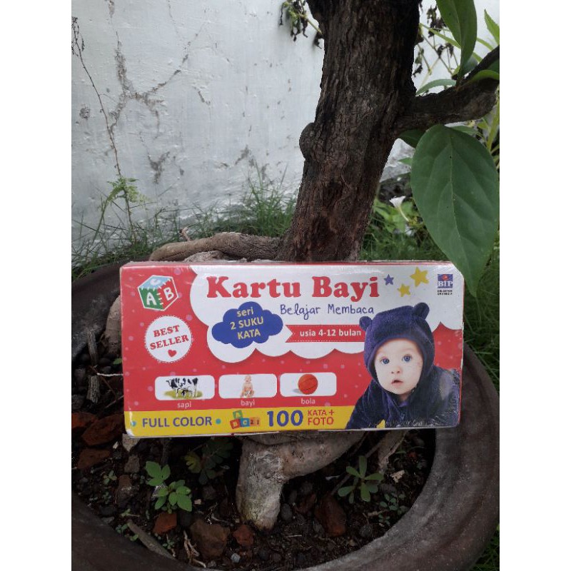 buku anak kartu bayi belajar membaca